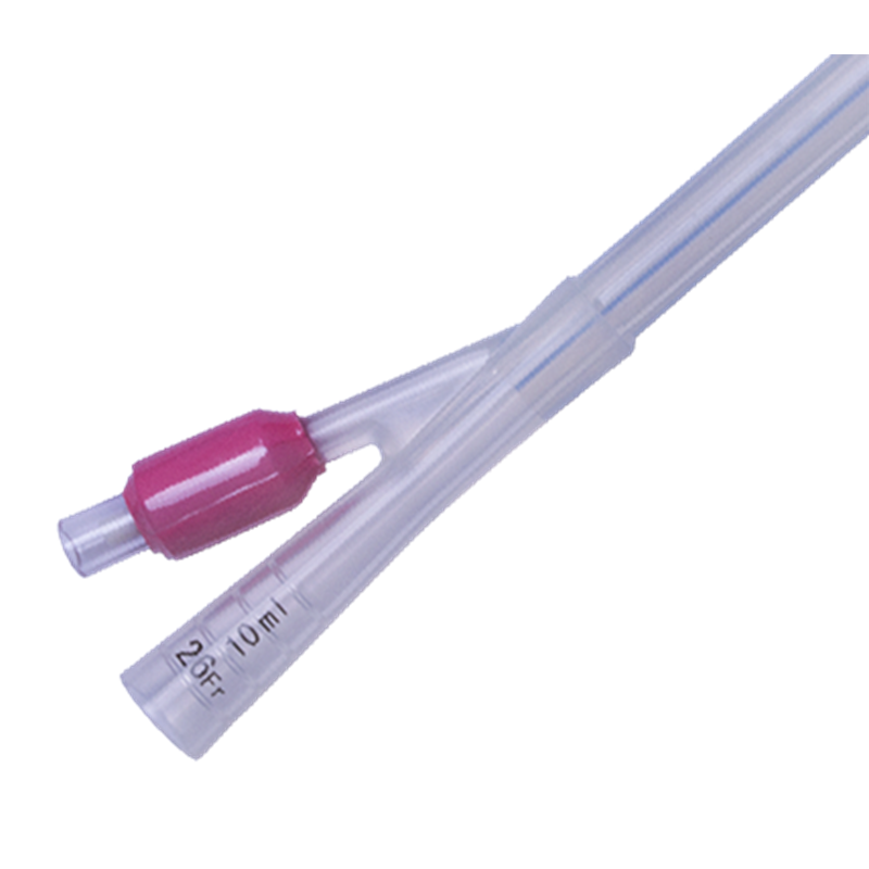 Standard Tip 40cm  Silicone 2-Way Foley Catheter with 10mL Balloon 26Fr